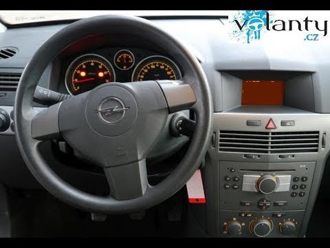 Demontaz - usuniecie poduszki powietrznej + kierownicy Opel Astra H 2005 + VOLANTY.CZ