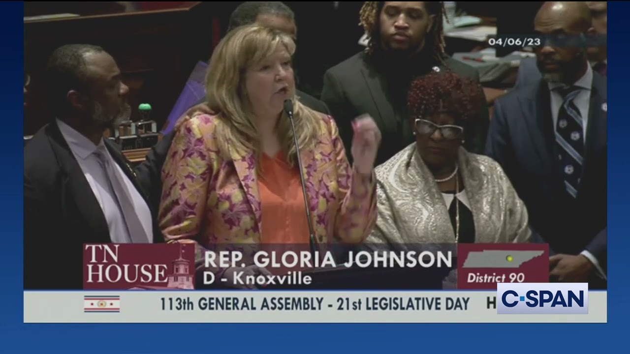 Tennessee House Fails to Expel Rep. Johnson