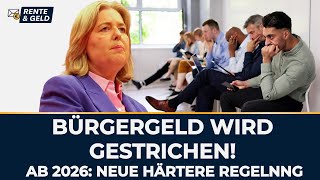 Bürgergeld wird ABGESCHAFFT! ❌ Neue Regeln für Millionen Betroffene
