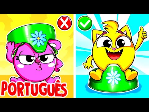 Canção de Treinamento para o Potty 🚽 | Músicas Divertidas para Crianças 🐱🐨🐰🦁 por Baby Zoo