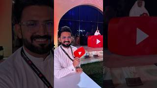 YouTube officially invited me Between All Arab YouTubers in Riyadh,Saudi Arabia@youtubearabia#shorts