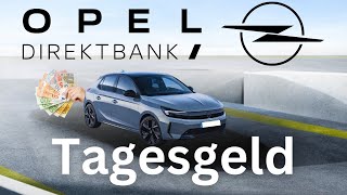 Opel Tagesgeldkonto - Vorteile und Nachteile | Test | Review | Tagesgeld