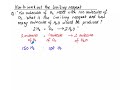 Understanding Limiting Reagents