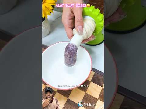 ALAT BUAT SOSIS PRAKTIS #food #kitchen #cooking #foodie #reaction #feedshorts #shortvideo #goodthing