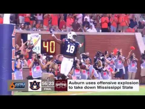 Auburn Routs Mississippi 56-23 in SEC Home Opener
