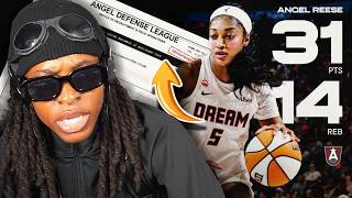 ANGEL REESE HIT NEW CAREER HIGH! TAKING ANGEL DEFENSE LEAGUE APPLICATIONS! Dream vs Mercury Reaction
