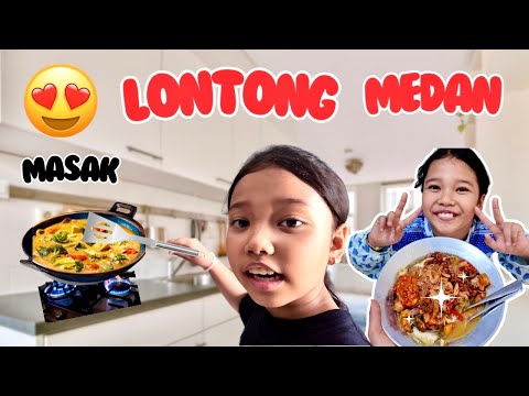 DAVINA BELAJAR MASAK LONTONG MEDAN PERTAMA KALINYA BUAT LEBARAN KURBAN! GAGAL ATAU BERHASIL?