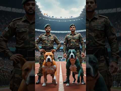 "इंडियन आर्मी के डॉग की धमाकेदार वापसी दुबले से बॉडीबिल्डर तक का सफर!" #ai #india #pakistan