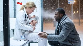 Black Billionaire Rescues Freezing Nurse and Baby—Offers Shelter, Then Admits: “I Can’t Let You Go”