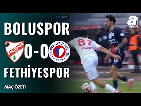 Match Highlights Boluspor - Fethiyespor