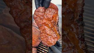 THIS took pork steaks to a whole new level #bbqshorts