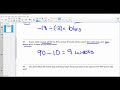 Understanding Integer Operations and Word Problems
