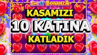 SLOT OYUNLARI TÜRKÇE |  SWEET BONANZA |  KASAMIZI 10 KATINA ÇIKARDIK!!!!