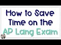 AP Lang Exam Strategies and Tips
