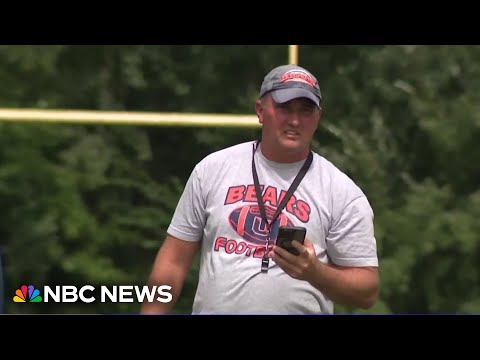 YouTube video thumbnail: Virginia Police Search for Missing High School Football Coach