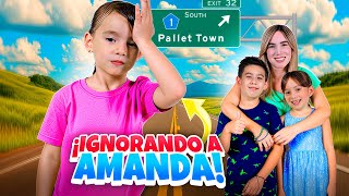 BROMA de IGNORANDO a AMANDA 😱 | SE ENOJO al FINAL | Los Molina