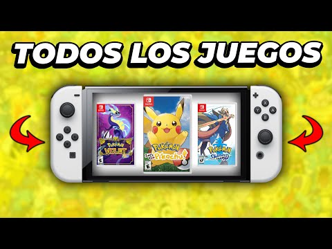 TODOS los JUEGOS de Pokémon para Nintendo Switch 🔥