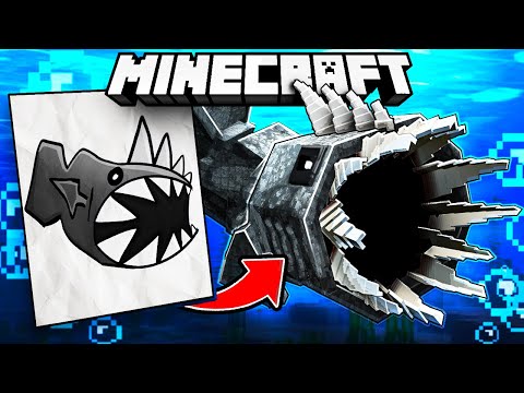 I Added YOUR Drawings into Minecraft! #8