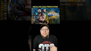 WWE BACKLASH 2026 PREDICTIONS! #wwebacklash #romanreigns #jacobfatu #sethrollins #bronbreakker