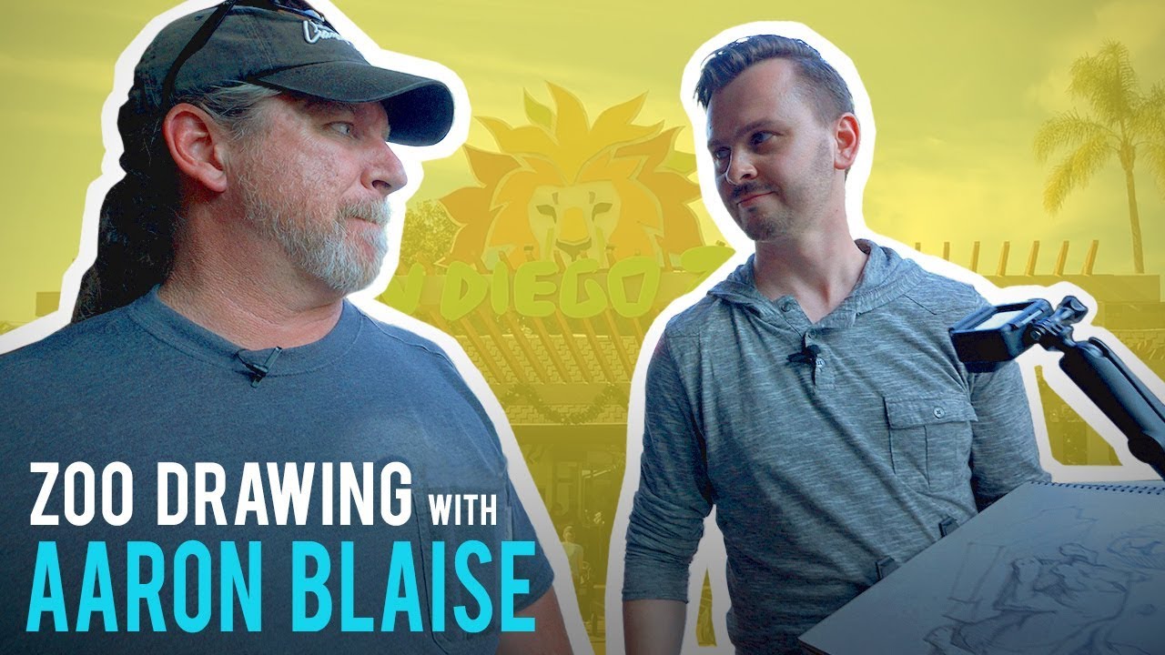 Zoo Sketching with Aaron Blaise - Drawing Lions, Tigers and Bonobos - Proko