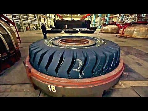 Inside a Factory That Makes Dump Truck Tires By Hand