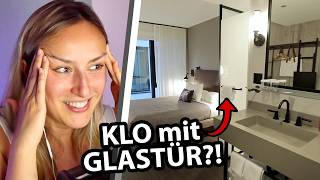 Alicia hat Beef mit modernen Hotelzimmern
