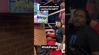 3rd and 6 and we're running?? 🤦🏾‍♂️🤷🏾‍♂️🏃🏾‍♂️ #diduparlay #winwithus #cfb #football #collegefootball