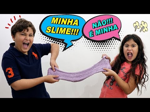 MARIA CLARA E JP QUEREM A MESMA SLIME 😱 Maria Clara & JP both want the same Slime