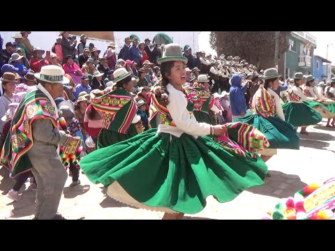 Gran entrada autóctona de la TARQUEDA, Oruro CAPITAL de la tarqueada 2024, San Pedro de Totora