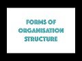 Organizational Structure Concepts