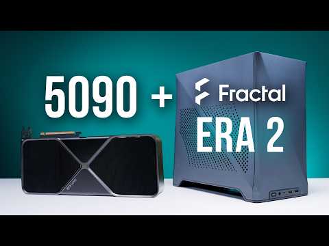 The Most POWERFUL SFF Gaming PC Build! RTX 5090 + Ryzen 7 9800X3D in a Fractal Era 2