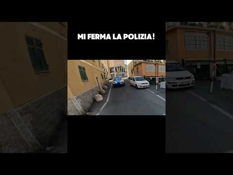 SORPASSO LA POLIZIA MA NON LA PRENDONO BENE! #shorts