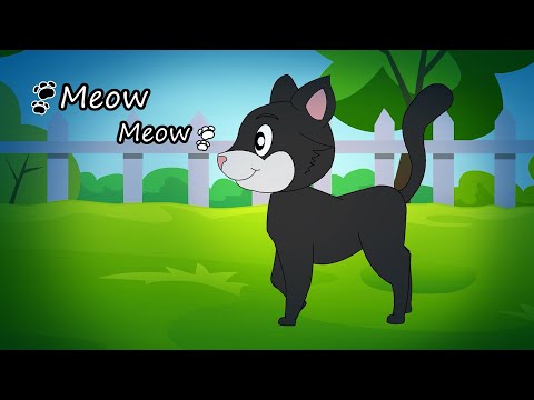 Meow Meow | किसको छोडू किसको खाऊँ | Funny Cat Rhyme for Kids | Bacho Ki Masti