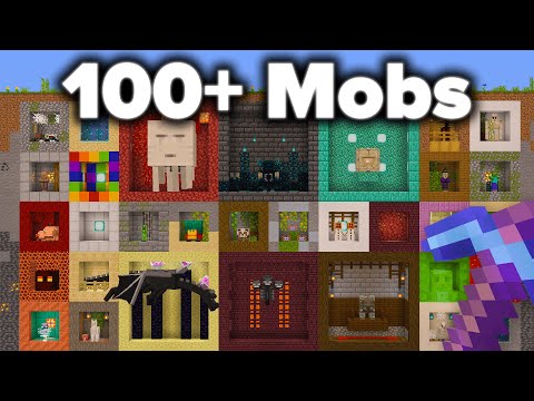 I Captured ALL of Minecraft's Mobs in 24 Hours