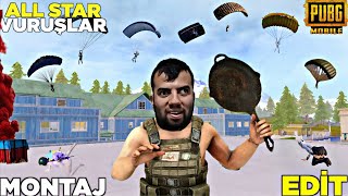 TAVALAYARAK EDİTLEDİM 😳 TEKRAR TEKRAR İZLENİCEK VURUŞLAR 😂 PUBG MOBİLE KOMİK MONTAJ