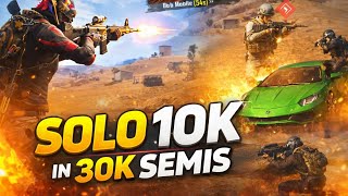 SOLO 10K IN 30K SEMIS #clutch #scrimsclutch #bgmi #viral #share #likeandsubscribe 