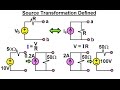 Source Transformations in Circuit Analysis