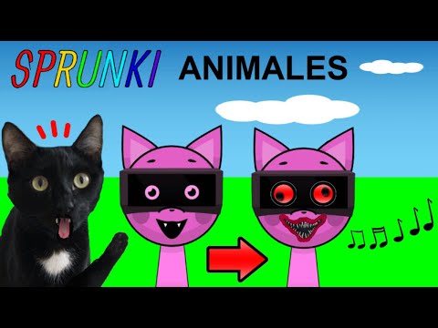 INCREDIBOX SPRUNKI PERO SON ANIMALES RAROS / ABGERNY JUEGO COMPLETO EN ESPAÑOL