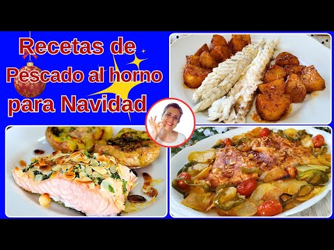 🎅Recetas Faciles de Pescado al Horno para Navidad ¡Exquisitas!