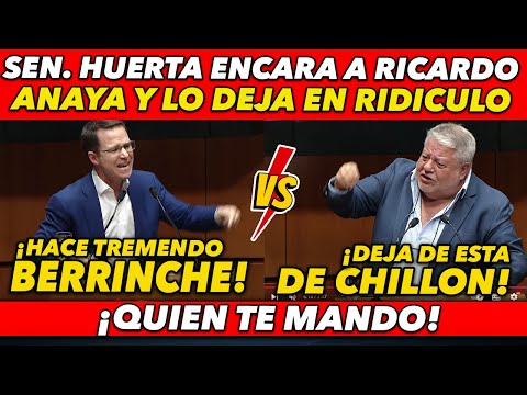 CAE EL KARMA! VALIENTE SENADOR ENCARA AL PROFUGUIN DE RICARDO ANAYA Y LE QUITA LO HOCICON