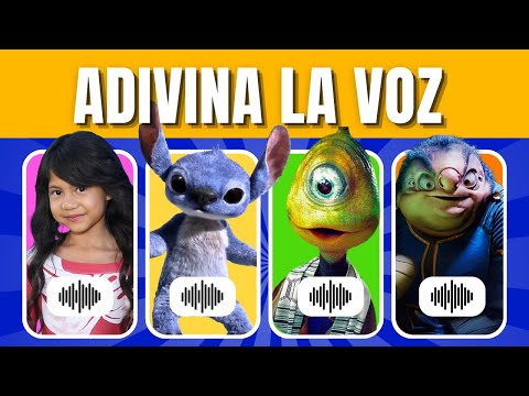 TRIVIA: Adivina el PERSONAJE de LILO Y STITCH 2025 😳❤️ Adivina la voz | ¿Cuánto sabes?