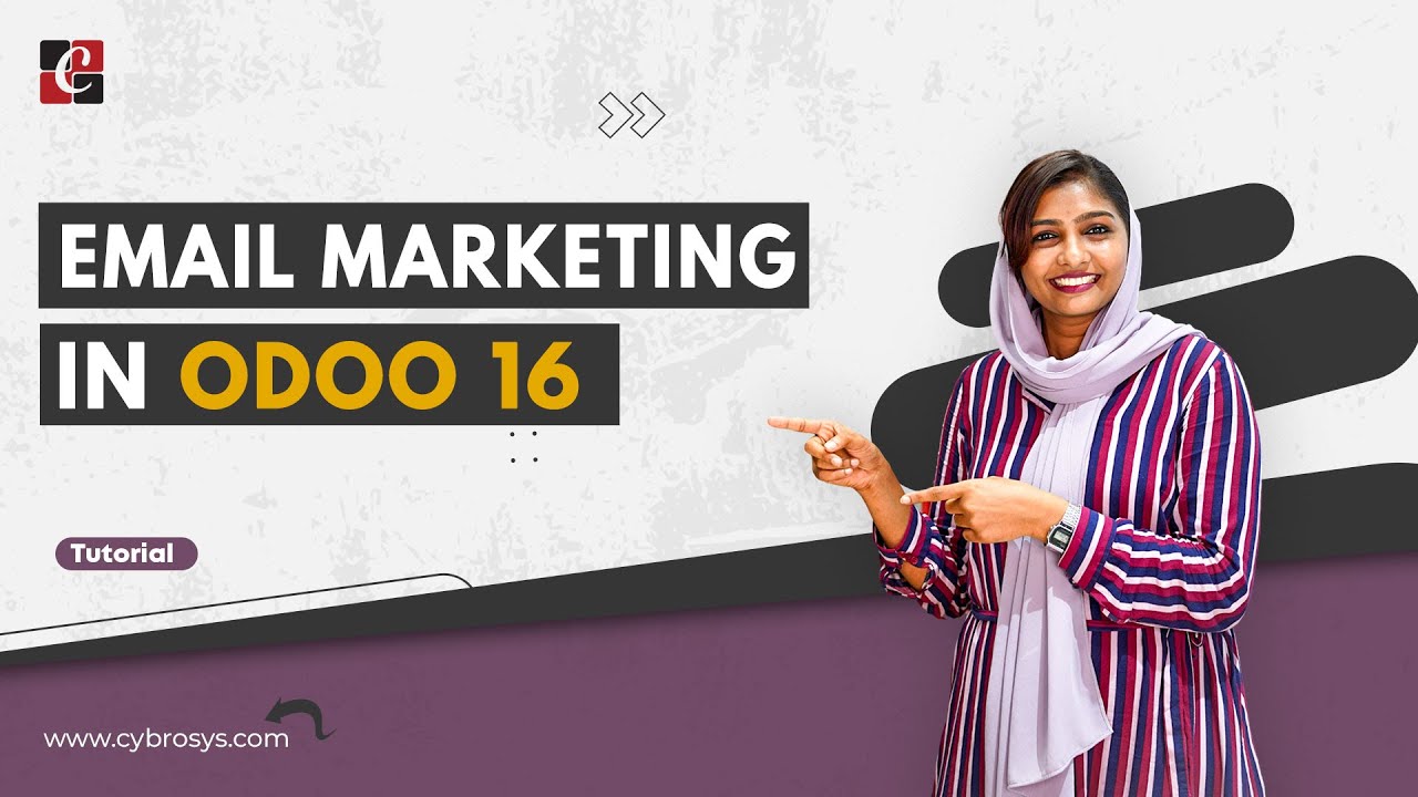 Email Marketing Odoo 16 | Email Marketing Made Easy | Odoo 16 Functional Tutorial | 7/21/2023

Email marketing is a digital marketing strategy that involves sending commercial messages or information to a group of people via ...