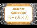 Mastering the Order of Operations