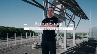 #kurzgefragt: Regenerative Energien, Bachelor | HSBI