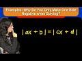Understanding Absolute Value Equations