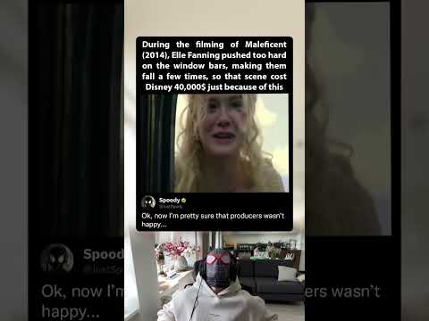 During the filming of Maleficent (2014), Elle Fanning pushed too hard on the window bars