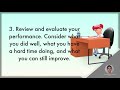 Performance Review and Self-Improvement