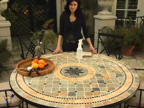 Barcelona Mosaics Dining Set - Product Review Video