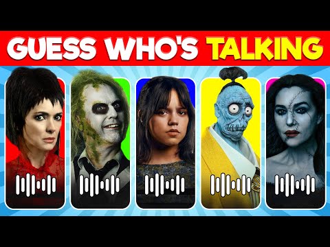 Guess the BEETLEJUICE BEETLEJUICE Character by the Voice | Beetlejuice Quiz