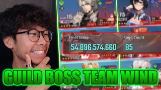GUILD BOSS RAGE 85 ! TEAM WIND tutos & conseils ! Solo Leveling Arise